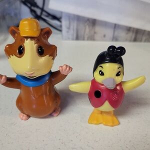 Lot Of 2 Wonder Pets PVC Figure MING MING & LINNY Good Condition